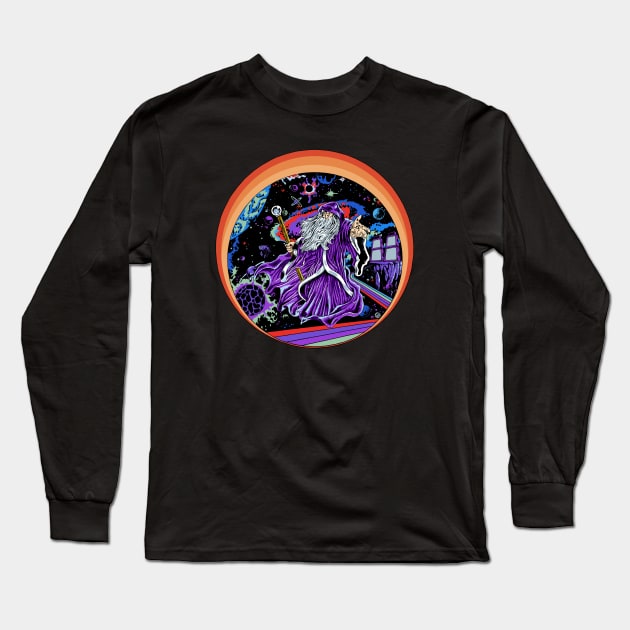 The Wizard Long Sleeve T-Shirt by FUMANTO